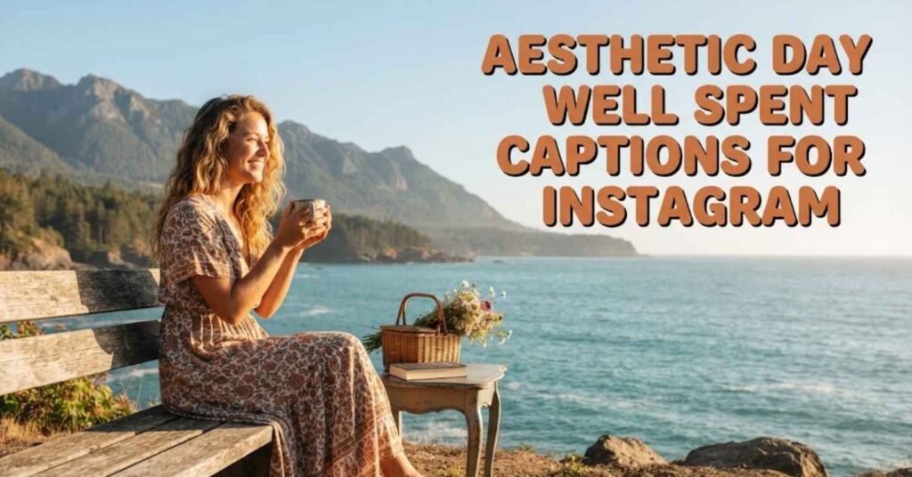 Aesthetic Day Well Spent Captions for Instagram