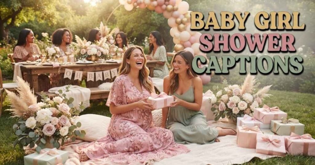 Baby Girl Shower Captions
