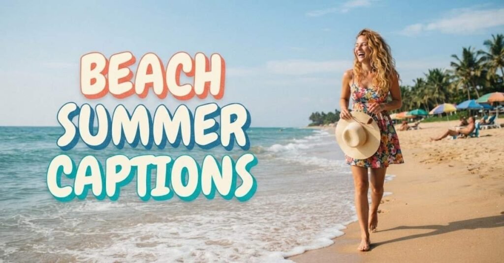 Beach Summer Captions