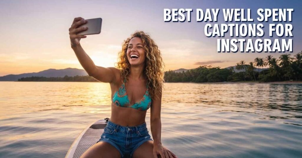 Best Day Well Spent Captions for Instagram