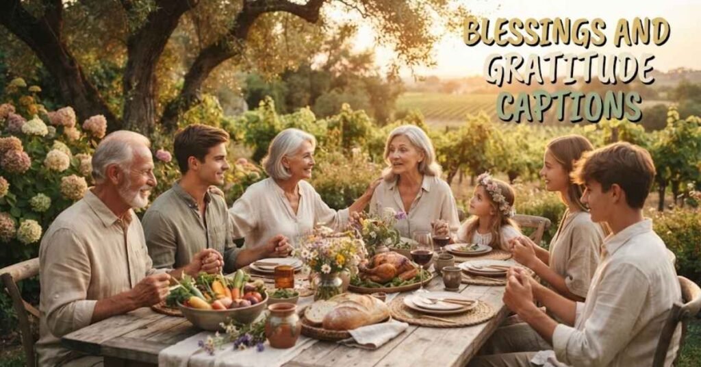 Blessings And Gratitude Captions