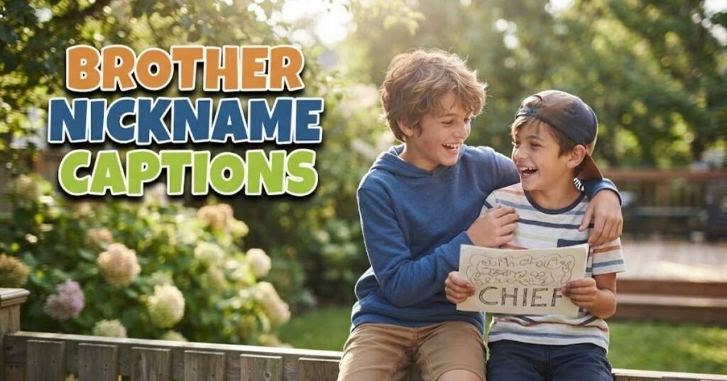 Brother Nickname Captions