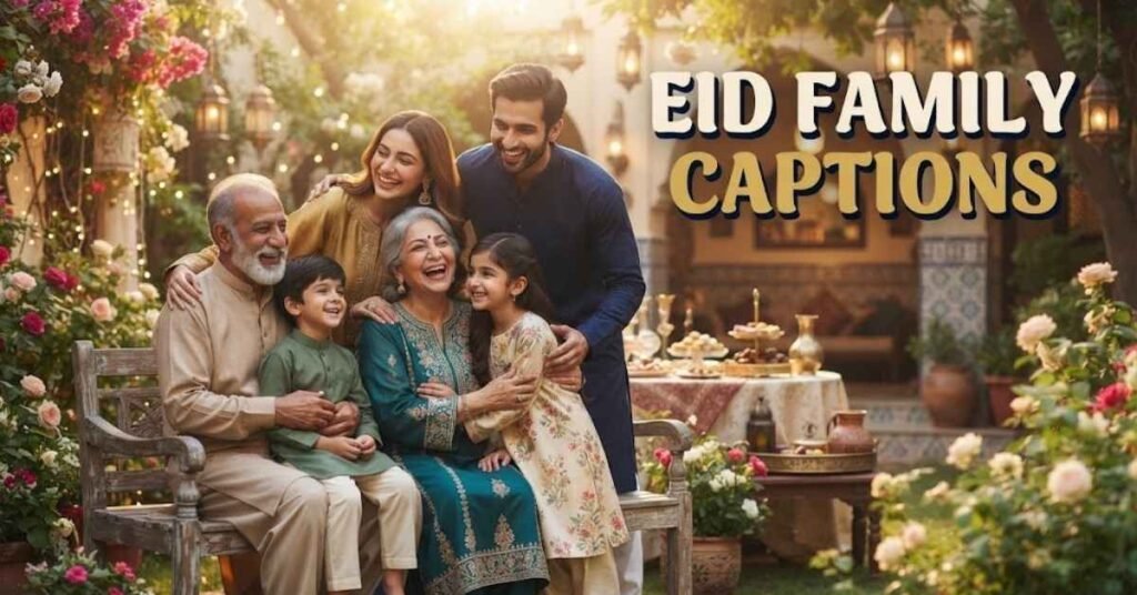Eid Family Captions