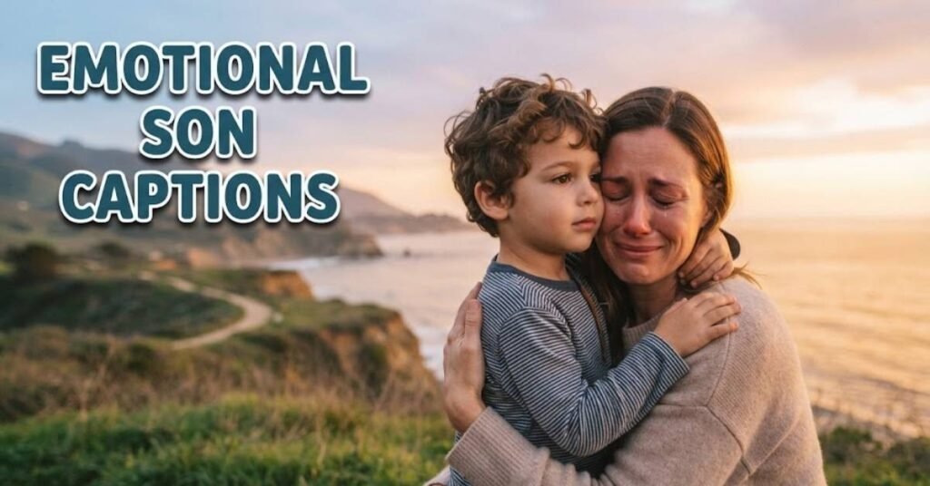 Emotional Son Captions