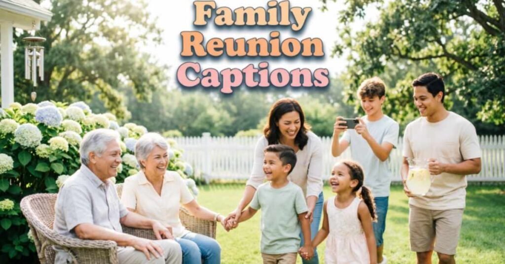 Family Reunion Captions 