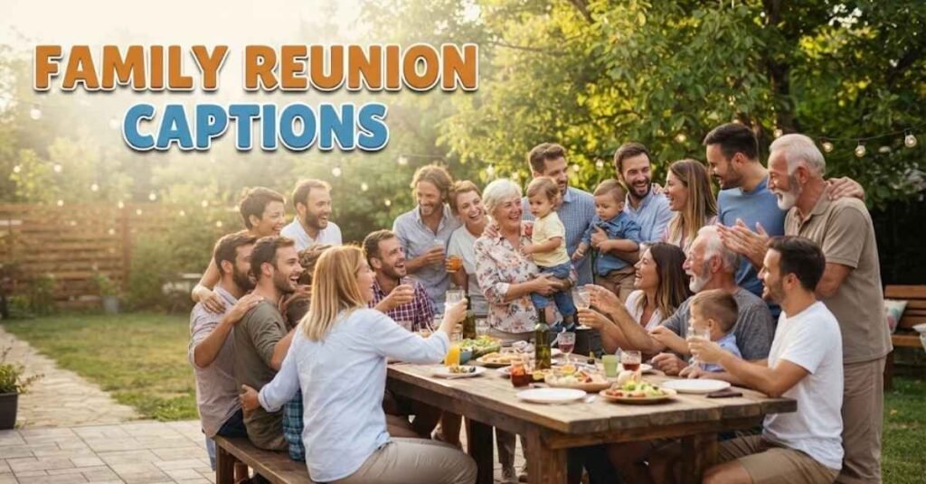 Family Reunion Captions
