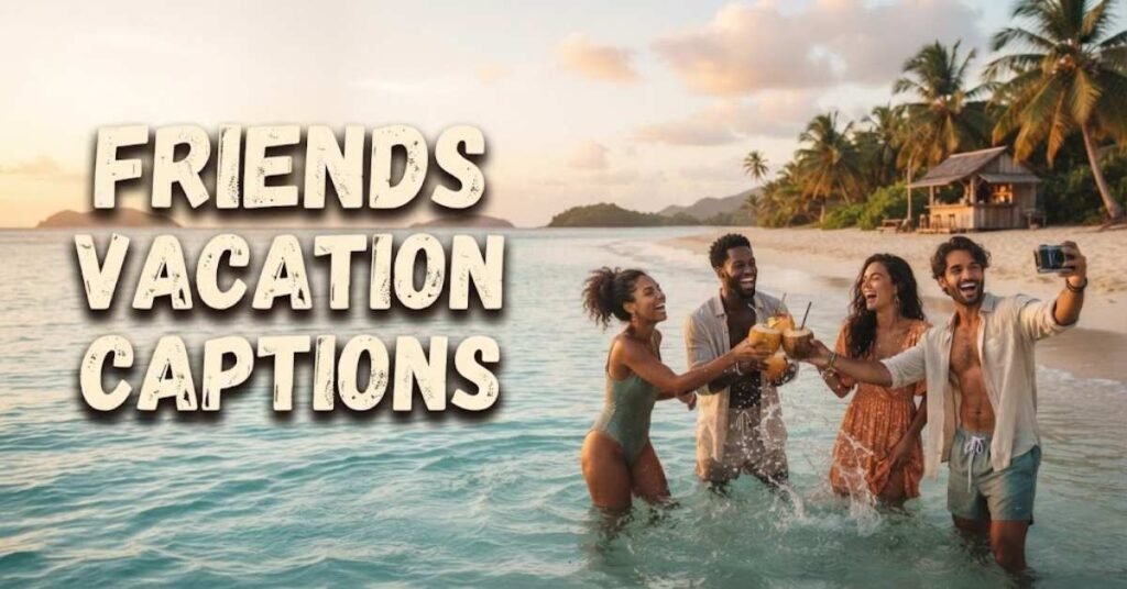 Friends Vacation Captions