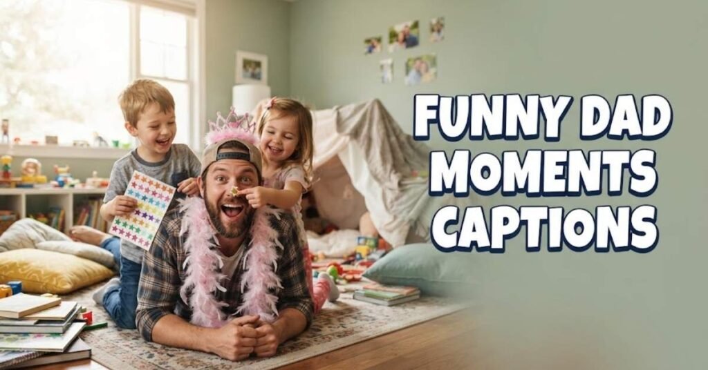 Funny Dad Moments Captions