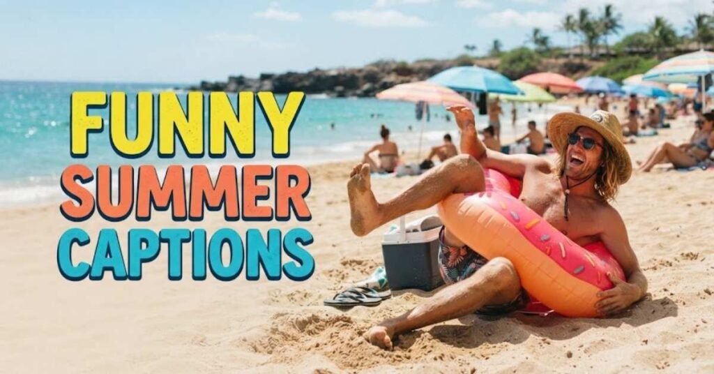 Funny Summer Captions