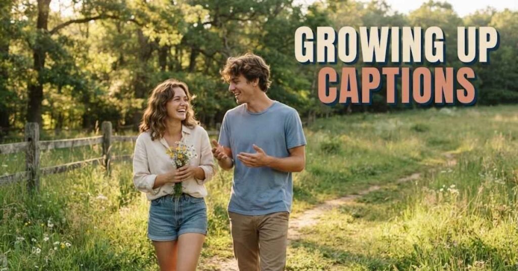 Growing Up Captions