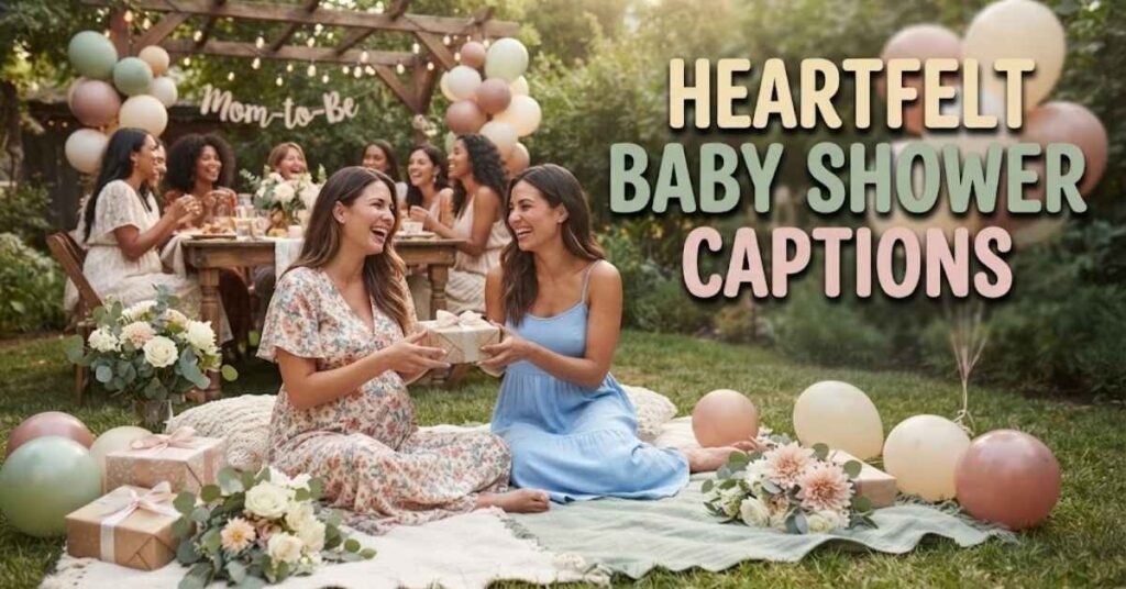Heartfelt Baby Shower Captions