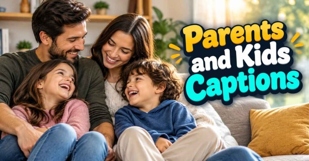 Parents and Kids Captions