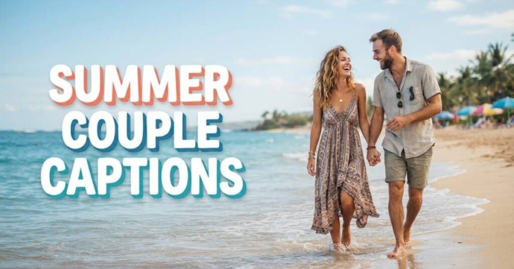 Summer Couple Captions