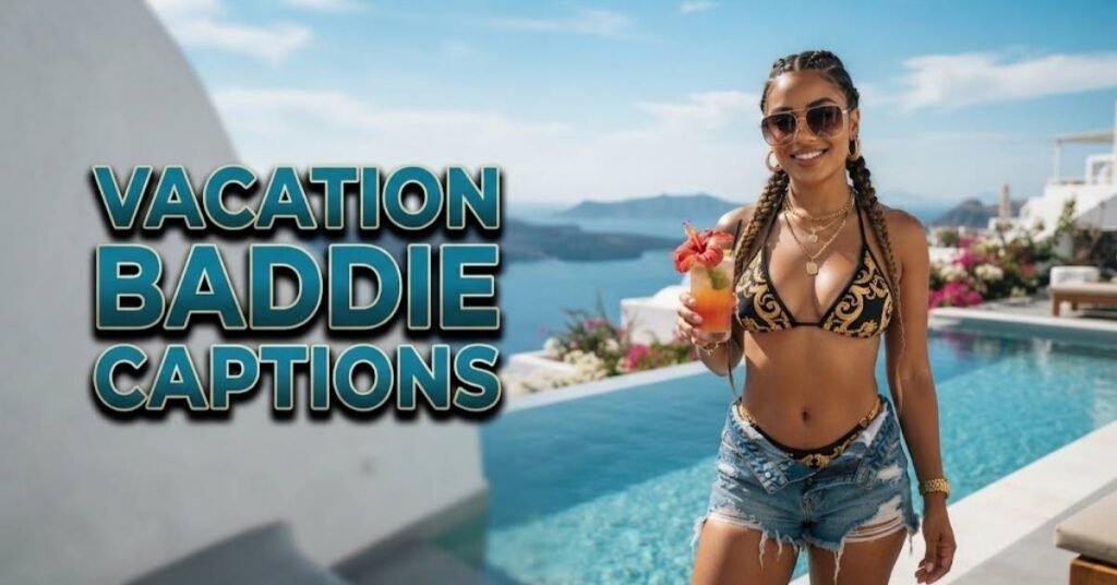 Vacation Baddie Captions