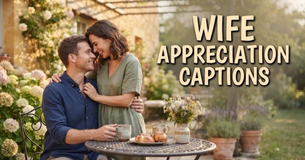 Wife Appreciation Captions