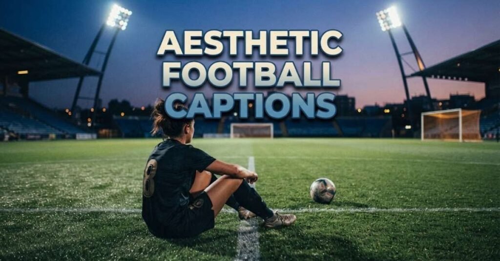 Aesthetic Football Captions