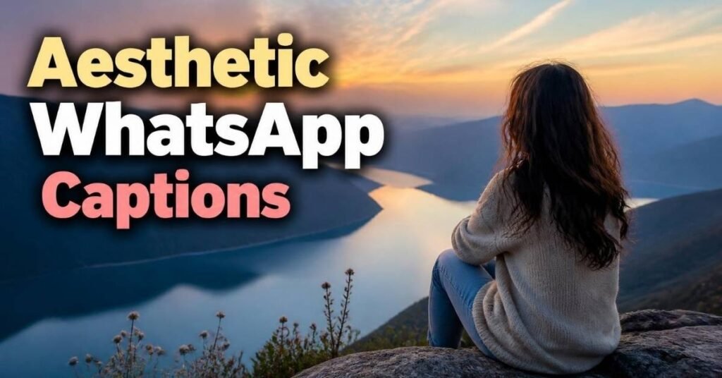 Aesthetic WhatsApp Captions