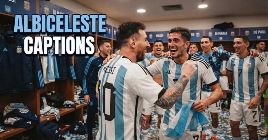 Albiceleste Captions