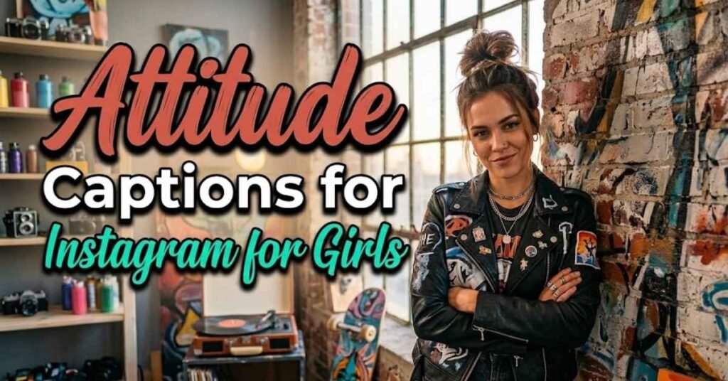 Attitude Captions for Instagram for Girls