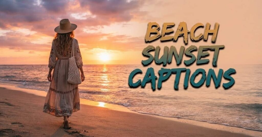 Beach Sunset Captions
