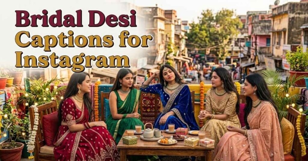 Bridal Desi Captions for Instagram
