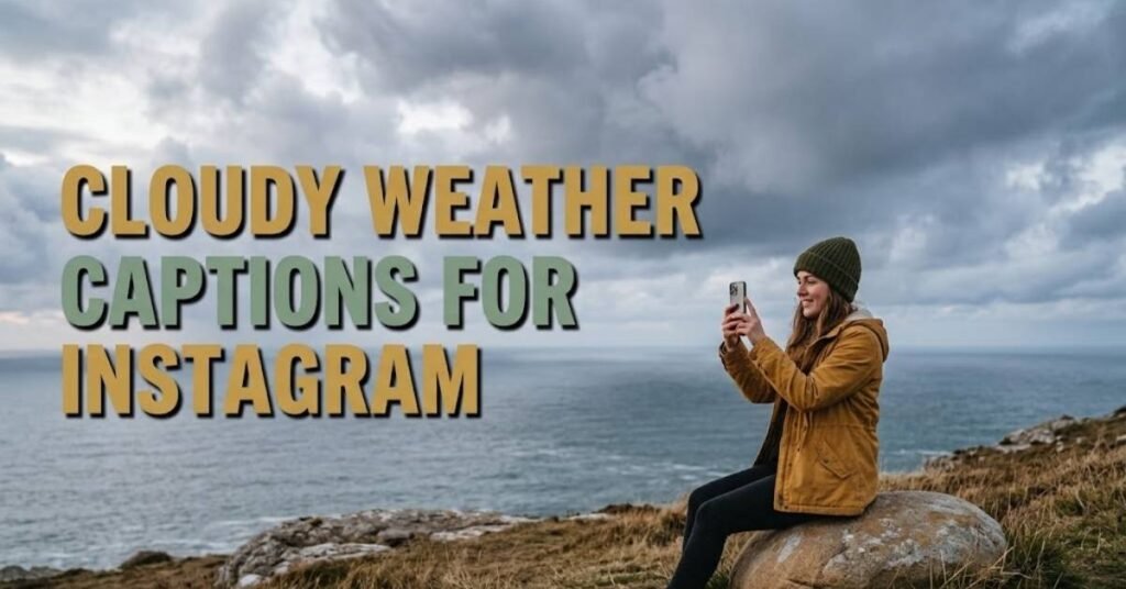Cloudy Weather Captions for Instagram