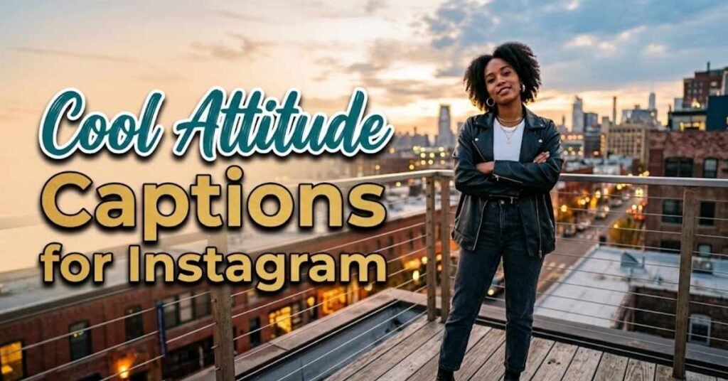 Cool Attitude Captions for Instagram