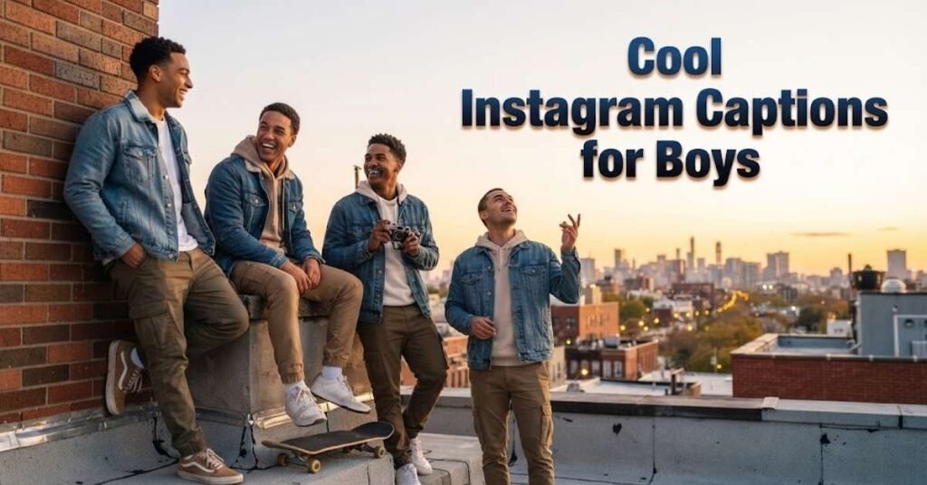 Cool Instagram Captions for Boys
