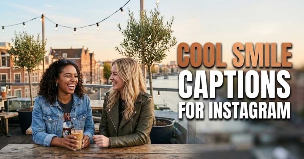 Cool Smile Captions for Instagram