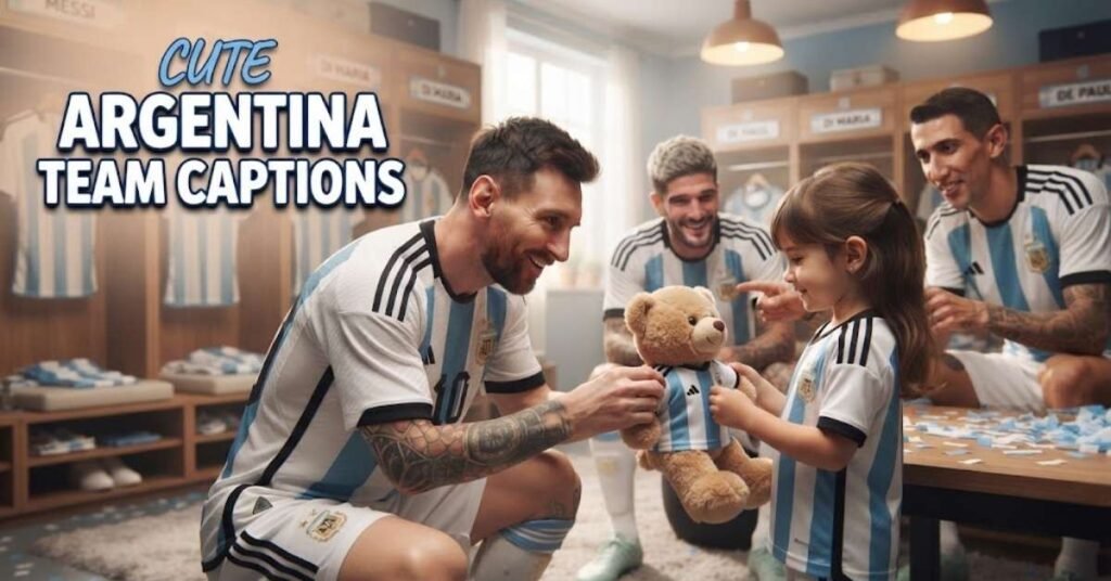 Cute Argentina Team Captions