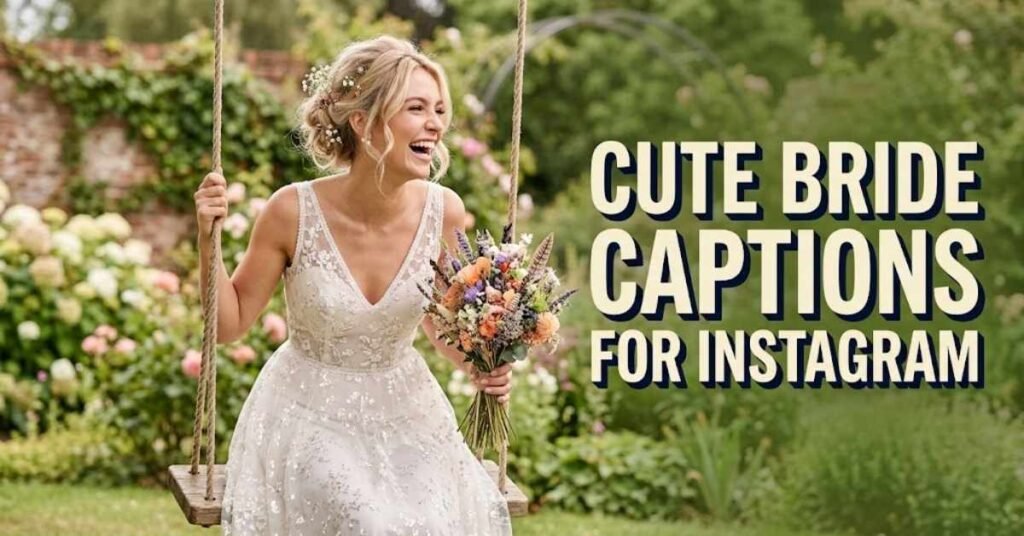 _Cute Bride Captions for Instagram