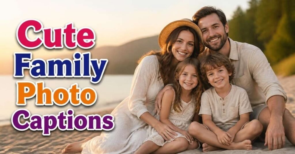 Cute Family Photo Captions