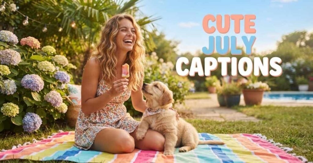 Cute July Captions