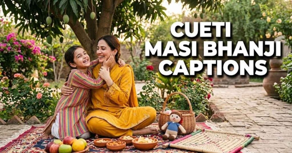 Cute Masi Bhanji Captions