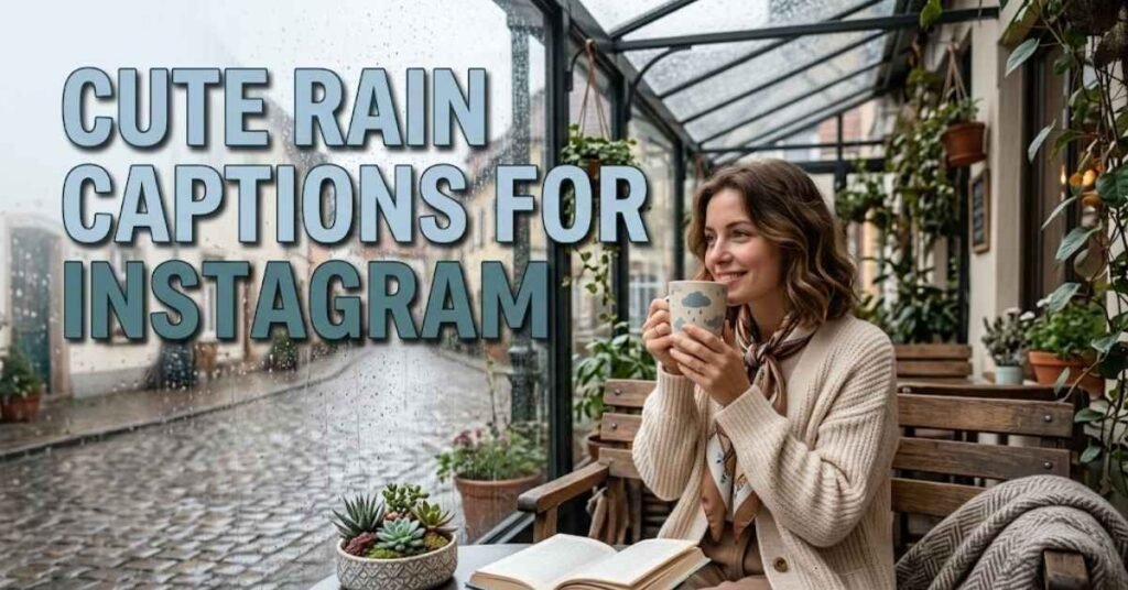 Cute Rain Captions for Instagram