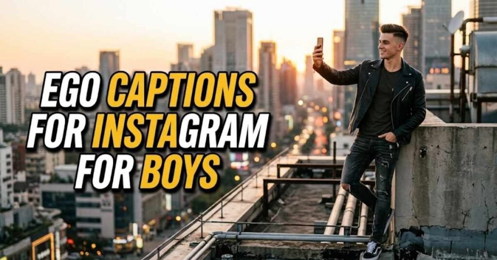 Ego Captions for Instagram for Boys