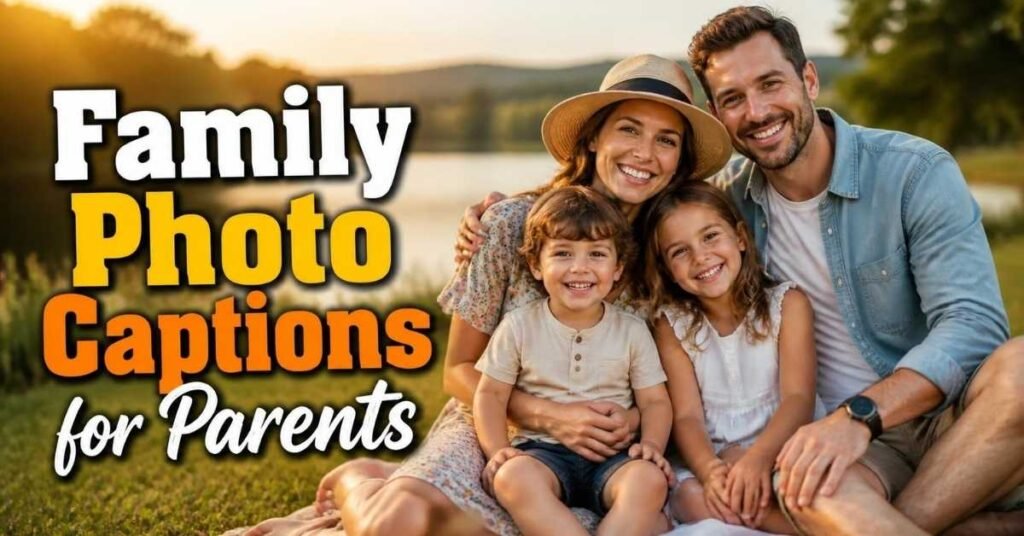 Family Photo Captions for Parents