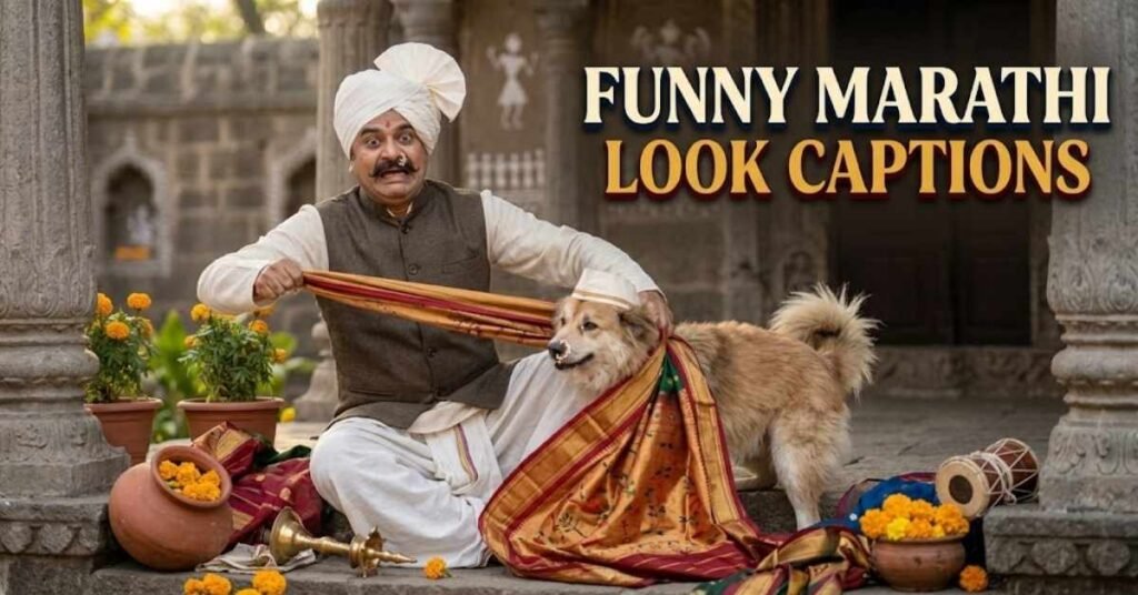 Funny Marathi Look Captions