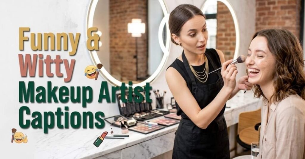 Funny & Witty Makeup Artist Captions