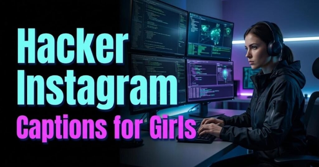 Hacker Instagram Captions for Girls