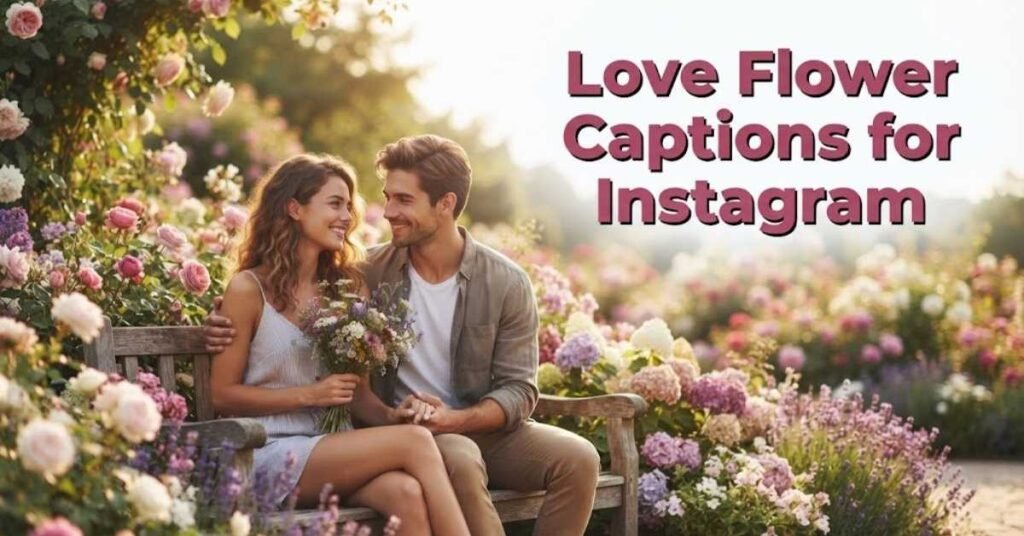 Love Flower Captions for Instagram