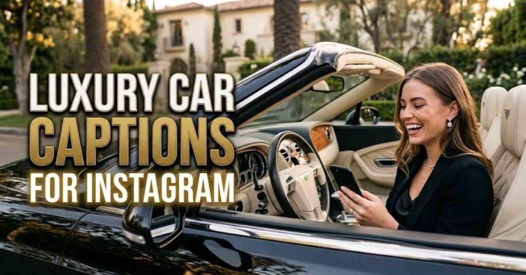 Luxury Car Captions for Instagram