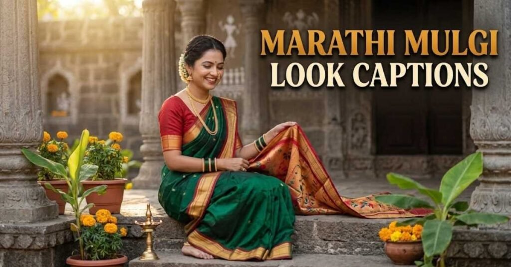 Marathi Mulgi Look Captions