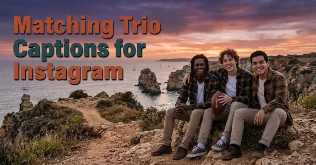 Matching Trio Captions for Instagram