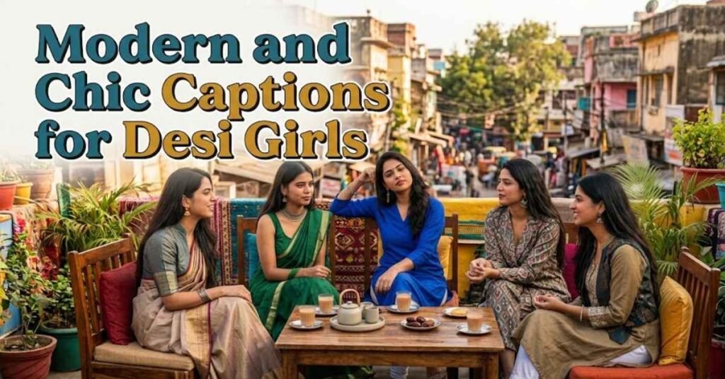 Modern and Chic Captions for Desi Girls