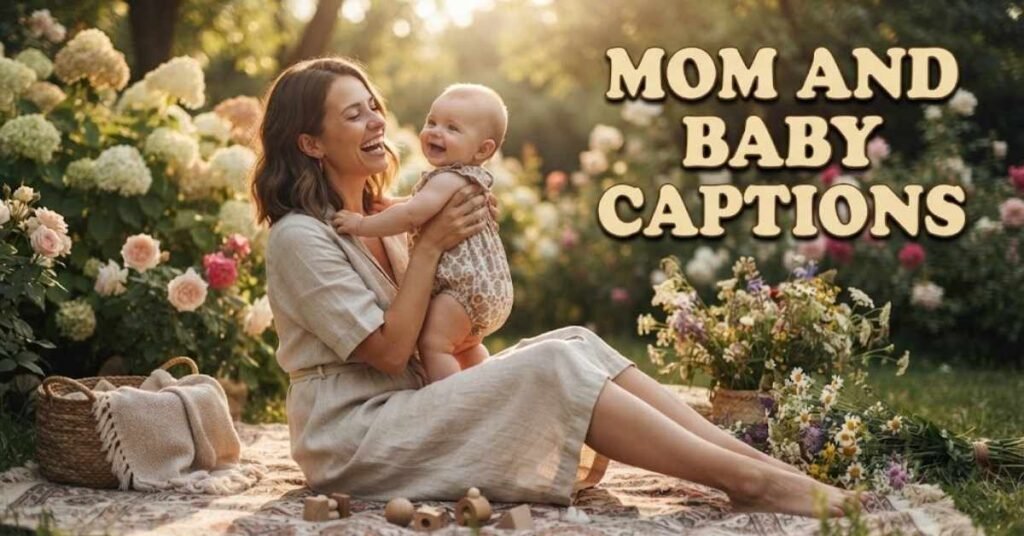 Mom and Baby Captions