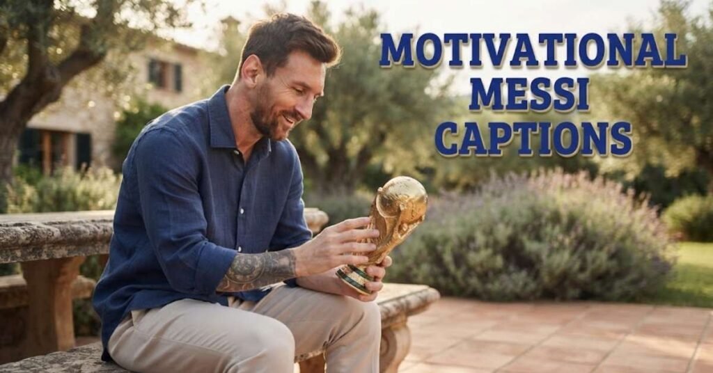 Motivational Messi Captions