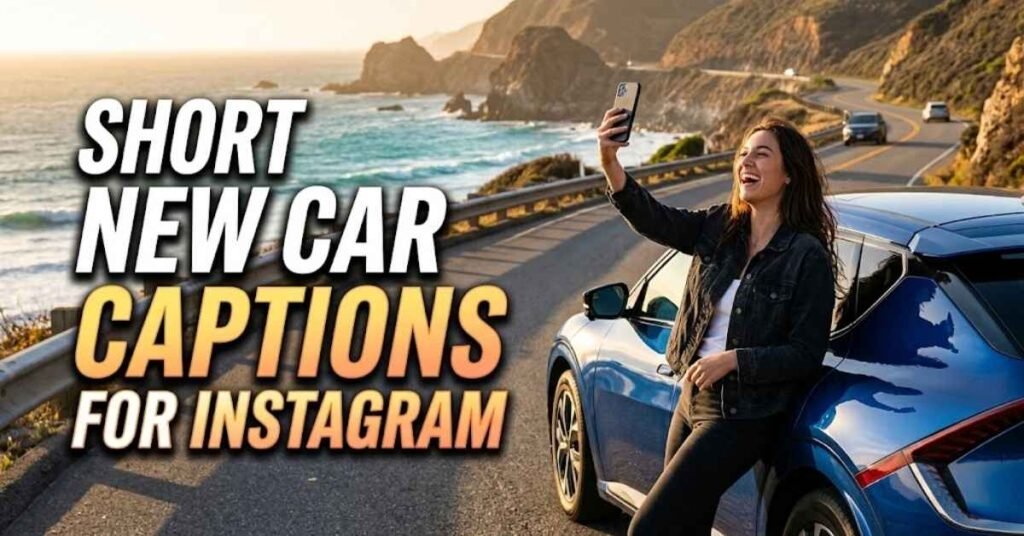 Short New Car Captions for Instagram