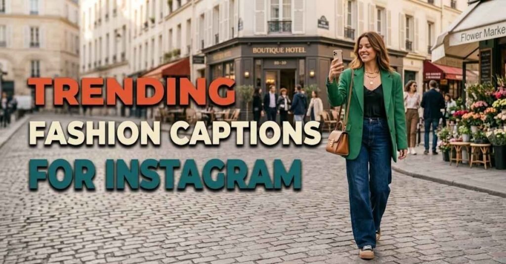 Trending Fashion Captions for Instagram
