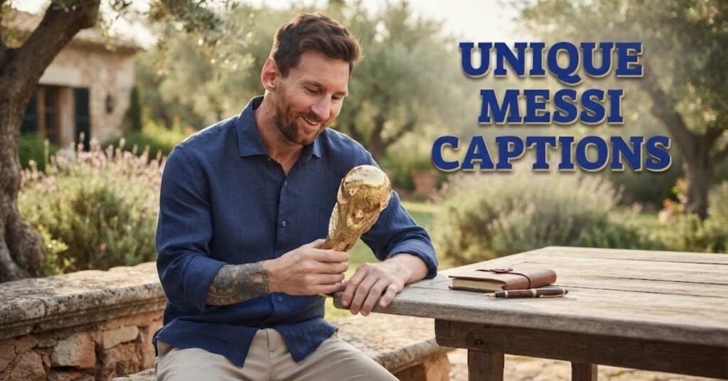 Unique Messi Captions